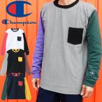 ショッピングチャンピオン tシャツ チャンピオン Champion Tシャツ メンズ ロングスリーブTシャツ リバースウィーブ 長袖 プルオーバー カットソー トップス ロンティー クルーネック C3-T412