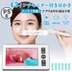 耳かき カメラ ピンセット ライト LED 子供 みみかき 光る イヤースコープ 1000万画素 超高画質 耳掃除 スコープ お年寄り 耳掻き 耳垢 耳かきカメラ付き