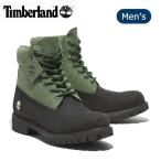 Timberland ティンバーランド 6inch Premium Waterproof Boot 6インチプレミアムウォータープルーフブーツ Black Nubuck/Dark Green 0A2P6W【 靴 防水 】