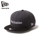 NEWERA ニューエラ 9FIFTY PlayStation プレイステーション ファミリーマーク ダークグラファイト/ブラック 14693334【 帽子 キャップ コラボ プレステ 】