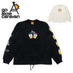 go slow caravango- slow Caravan пустой . нить обратная сторона шерсть кошка . пшеница sake Hem ось Crew тренировочный 352608 [ длинный рукав верх стрейнер уличный ]