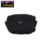 ショッピングメッセンジャーバッグ OverLand EQUIPMENT オーバーランドイクイップメント MESSENGER BAG メッセンジャーバッグ Black OL-252002【 ショルダーバッグ A4対応 旅行 キャンプ 15L 】