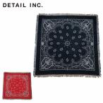 DETAILti tail Bandana Throwket Paisley бандана slow Kett peiz Lee 3742PBLK/3742PRD [ интерьер пикник коврик уличный ]