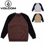 VOLCOM ボルコム Contrast Crew コントラストクルー A4602404 【 トップス 長袖 プルオーバー トレーナー 刺繍 アウトドア 】