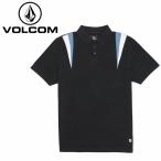 ショッピングボルコム VOLCOM ボルコム Dagger Polo Short Sleeve Shirt ダガーポロショートスリーブシャツ BLK A0142401【 半袖 Tシャツ 綿 コットン 】【メール便・代引不可】