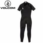ショッピングvolcom VOLCOM ボルコム Mens Modulator 2/2mm Short Sleeve Fullsuit モジュレーター2/2mmショートスリーブフルスーツ BLK A9532201【 ウエットスーツ サーフィン 】