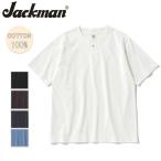 Jackman ジャックマン Henleyneck T-Shirt ヘンリーネックTシャツ JM5328 【半袖/トップス/アウトドア】【メール便・代引不可】