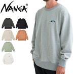 NANGA ナンガ ECO HYBRID MINI BOX LOGO EMBROIDERY SWEATSHIRT エコハイブリッドミニボックスロゴエンブロイダリースウェットシャツ【 長袖 トレーナー 】