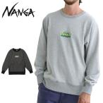 ショッピングIS NANGA ナンガ LIFE IS A JOURNEY MT.BOX LOGO SWEATSHIRT マウントボックスロゴスウェットシャツ 【 トップス 長袖 ユニセックス アウトドア 】
