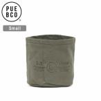 PUEBCOpebkoCANVAS POT COVER Small парусина стеганый чехол Green 105215 [ место хранения горшок декоративное растение смешанные товары интерьер ][ почтовая доставка * оплата при получении не возможно ]