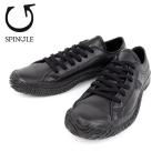 【サイズ交換送料無料】SPINGLE MOVE スピングルムーブ SP-110 Black/Black SP-110-145 【 靴 スニーカー ローカット カンガルーレザー 】
