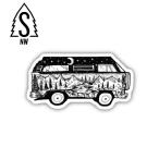 STICKERS NORTHWEST ステッカーズノースウエスト プリンテッドステッカーズバスシーン 7SNW0383LSTK 【シール/アウトドア】【メール便・代引き不可】