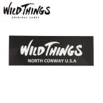 WILDTHINGS Wild Things BOX LOGO STICKER box наклейка-логотип 21263TA [ наклейка / custom ][ почтовая доставка * оплата при получении не возможно ]