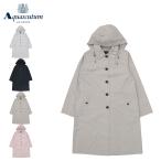 アクアスキュータム AQUASCUTUM レインコート レインウェア ステンカラーコート レディース 自転車 軽量 蒸れない 通勤 ロング 1AQ 41014