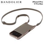 ショッピングセレブ BANDOLIER バンドリヤー スマホショルダー iPhone17Pro 17Pro Max スマホケース アイフォン ライナ クローム メンズ レディース RAYNA CHROME グレー 12RAY