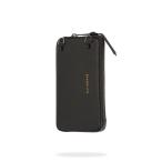 BANDOLIER частота задний кейс сумка смартфон мобильный кожа EXPANDED PEWTER POUCH мужской женский черный чёрный 21GRA