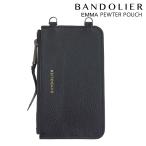 BANDOLIER バンドリヤー ポーチ EMMA PEWTER POUCH レザー メンズ レディース ブラック