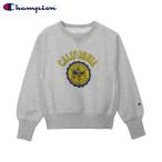  Champion Champion Rebirth we b тренировочный футболка женский вырез лодочкой s обратная сторона ворсистый RW CREW NECK SWEATSHIRT CW-C003