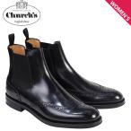 チャーチ Churchs 靴 サイドゴア ブーツ レディース Ketsby WG Polish Binder Calf ブラック 黒 8706 DT0001