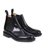 チャーチ Churchs 靴 ブーツ サイドゴア ショートブーツ ウイングチップ メンズ KETSBY CHELSEA BOOTS ブラック ETB001