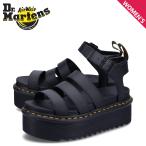 ドクターマーチン Dr.Martens ストラップサンダル ブレア クアッド レディース 厚底 BLAIRE QUAD ブラック 黒 27296001