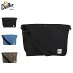 ショッピングレオパード Drifter ドリフター バッグ ショルダーバッグ ハンドバッグ メンズ レディース 斜め掛け 2WAY CARRY ALL BAG ブラック ブルー レオパード 黒 V1640