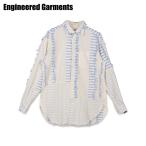 エンジニアド ガーメンツ ENGINEERED GARMENTS シャツ 長袖 オックスフォードシャツ メンズ SPREAD COLLAR SHIRT ホワイト 白 20S1A013