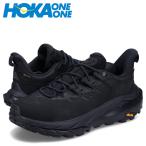 ホカオネオネ HOKA ONE ONE スニーカー トレッキングシューズ カハ 2 ロー メンズ 防水 ゴアテックス KAHA 2 LOW GTX ブラック 黒 1123190