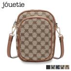 ジュエティ jouetie ショルダーバッグ ポシェット JJモノグラム ジャガード レディース 斜め掛け ブラック ベージュ ブラウン ネイビー 黒 JUT-81260B