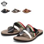 ショッピングオロビアンコ オロビアンコ Orobianco サンダル クロスビーチサンダル メンズ 本革 日本製 ブラック グレー ブラウン 黒 HASHIBA2