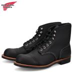 ショッピングレッドウィング レッドウィング RED WING SHOES アイアンレンジャー ブーツ メンズ Dワイズ USA製 IRON RANGER ブラック 黒 8084