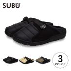 SUBU スブ サンダル スリッパ スリッポン ベルト メンズ レディース 冬用 BELT ブラック ベージュ カーキ 黒