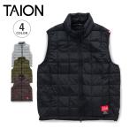 TAION Manhattan Portage タイオン マンハッタンポーテージ インナーダウン ベスト ソフトシェル メンズ レディース ブラック 24FW-MP-TAION06