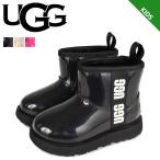 UGG アグ ブーツ レインブーツ クラシック クリア ミニ キッズ CLASSIC CLEAR MINI 2 ブラック ベージュ ピンク 黒 1112386K