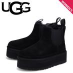 UGG アグ ニューメル プラットフォーム チェルシー ブーツ レディース 厚底 W NEUMEL PLATFORM CHELSEA ブラック 黒 1134526