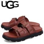 UGG アグ スライドサンダル メンズ CAPITOLA BUCKLE SLIDE ブラウン 1153102