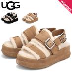 UGG アグ サンダル ストラップサンダル エンラップ レディース 厚底 レザー ENWRAP SANDAL ブラック チェスナット 黒 1180314
