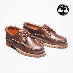 ティンバーランド 3アイレット TIMBERLAND HERITAGE NOREEN 3 EYELET HANDSEWN BROWN 051304 レディース スリーアイ レザー モカシンシューズ 茶色 並行輸入品