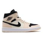 NIKE WMNS AIR JORDAN 1 MID GUAVA ICE BARELY ORANGE/BLACK-BARELY ORANGE BQ6472-800