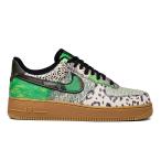 NIKE AIR FORCE 1 QS CITY OF DREAM BLACK BLACK GREEN