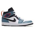 NIKE AIR JORDAN 1 MID SE FEARLESS x FACETASM WHITE/BLUE-BLACK