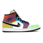 NIKE WMNS AIR JORDAN 1 MID SE LIGHTBULB WHITE/BLACK-LIGHTBULB-TEAM ORANGE CW1140-100