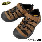 交換送料片道無料 子供 キーン KEEN スニーカー ニューポート シュー NEWPORT SHOE (YOUTH) バイソン/ブラック 1025501 定番