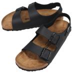 交換送料片道無料 ビルケンシュトック BIRKENSTOCK サンダル ミラノ MILANO ブラック 0034791 レギュラー幅