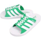 交換送料片道無料 アディダス adidas サンダル ガゼルビーチスライド GAZELLE BEACH SLIDES グリーン/フットウェアホワイト/フットウェアホワイト JQ7426