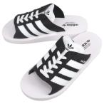 交換送料片道無料 アディダス adidas サンダル ガゼルビーチスライド GAZELLE BEACH SLIDES  コアブラック/フットウェアホワイト/フットウェアホワイト JQ7421