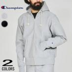 チャンピオン Champion リバースウィーブ(R) ジップ フーデッド スウェット シャツ 24FW C5-A102 070(オックスフォードグレー) 090(ブラック)