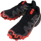  Salomon salomon трейлраннинг обувь скорость Cross 6 Gore-Tex SPEEDCROSS 6 GORE-TEX черный / fire Lee красный / миндаль молоко 492260
