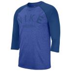 ナイキ 野球 Tシャツ(半袖) 海外モデル メンズ ベースボール ロゴ ラグラン 3/4 Tシャツ  - Men￥'s NIKE RAGLAN Nike