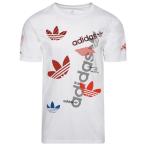 アディダスオリジナルス アディダス Tシャツ(半袖) 海外モデル メンズ オリジナルス ロゴ Tシャツ  T-Shirt - Mens ADIDAS